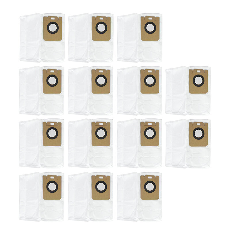 14pcs Dust Bags Replacements for Dreame Bot Z10 Pro Vacuum Cleaner Parts Accessories [Not-original]