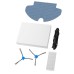 5pcs BlitzWolf Vacuum Cleaner Replacements for BW-VC2 VC1 Robot Vacuum Cleaner Main Brush*1 Side Brushes*2 HEPA Filter*1 Rag*1