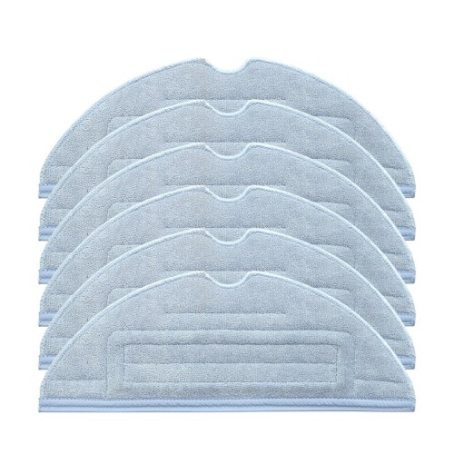 6pcs Mop Clothes Replacements for Roborock S7 Vacuum Cleaner Parts Accessories [Not-original]