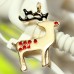 11 Mixed Gold Christmas Gifts Charms Tree Deer Snowflake Pendant Decorations