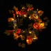 20LED Halloween Party Wreath Garland Light Home Wall Hanging Decorations Ornaments