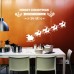 Miico ABQ6002 Christmas Sticker PVC Removable Wall Sticker For Room Decoration