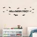 Miico AW9352 Halloween Wall Sticker Removable Sticksrs For Halloween Party Decoration Room Decorations