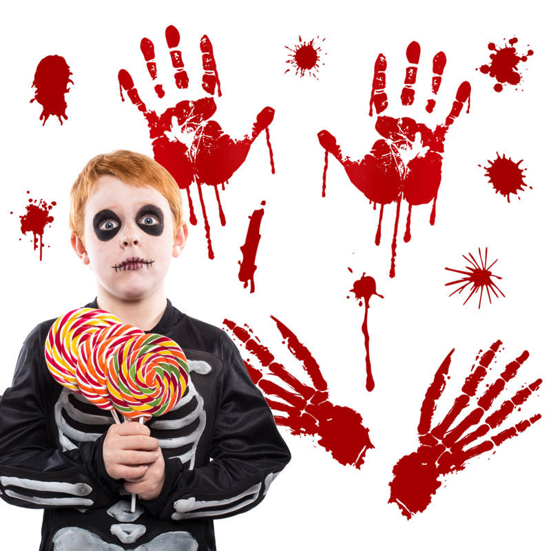 Miico SK31007 Removable Cartoon Sticker Halloween Wall Sticker For Kids Room Decoration Halloween Party Decoration