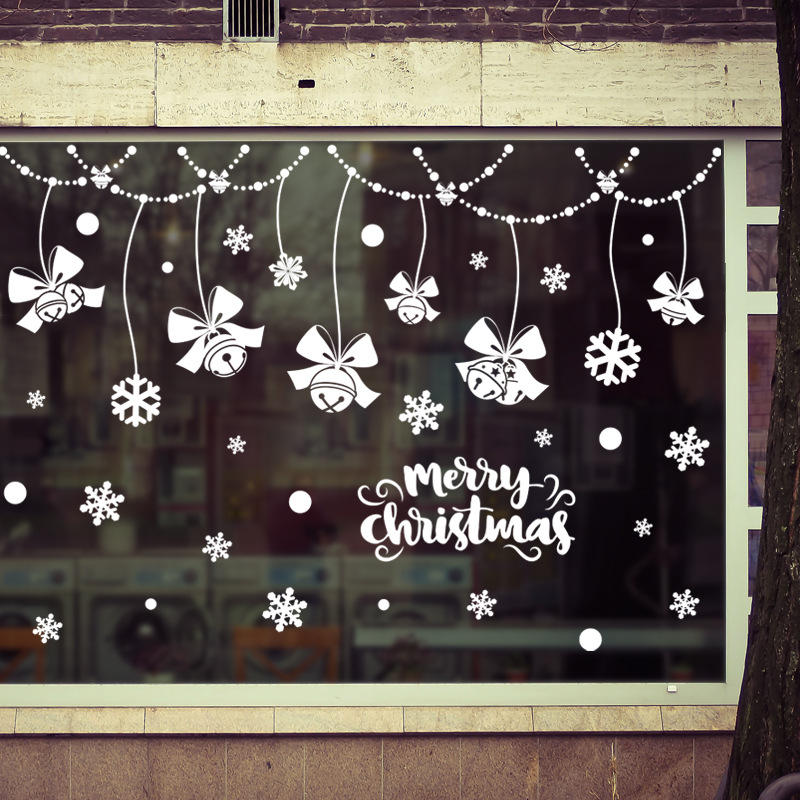 Miico XL869 Christmas Sticker Home Decoration Sticker Window and Wall Sticker Shop Decorative Stickers