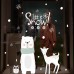 Miico XL870 Christmas Sticker Home Decoration Sticker Window and Wall Sticker Shop Decorative Stickers
