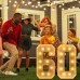 Unique 2.3ft Giant Balloon Frame Marquee Light Up Numbers with Extra Warm Light Bulb for Uninterrupted Celebrations Quick Easy Assembly Ideal for Birthdays Weddings Parties Outdoor Events