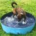 120*30cm PVC Pet Pool Collapsible Dog Bath Tub Outdoor Portable Paddling Bath Cat Dog Cleaning Supplies