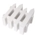 12/24PCS Outdoor PVC Plastic White Fence Garden Flowerpot Parterre Pet Fence Decoration Dog Kennel Cage