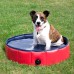 160*30cm PVC Pet Bath Pool Dog Cat Animal Bath Washing Tub Folding Portable Swimming Pool