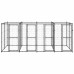 Dog kennel 9.68 m² steel