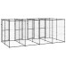 Dog kennel 9.68 m² steel