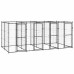 Dog kennel 9.68 m² steel