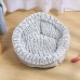 Pet Cat Bed Super Soft Warm Round Super Cute Dog Nest Kennel