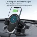 15W 10W 7.5W 5W Car Wireless Charger Holder Fast Wireless Charging Bracket for Qi-enabled Smart Phones for iPhone 12 13 14 14 Pro 14 Pro Max for Huawei Mate50 for Redmi K60 for Samsung Galaxy S23