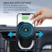 15W 10W 7.5W 5W Car Wireless Charger Holder Fast Wireless Charging Bracket for Qi-enabled Smart Phones for iPhone 12 13 14 14 Pro 14 Pro Max for Huawei Mate50 for Redmi K60 for Samsung Galaxy S23