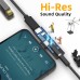 2-in-1 USB Type-C to Type-C/3.5mm Earphone Adapter Converter for Xiaomi for Huawei for Samsung