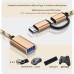 2in1 OTG Adapter USB3.0 to Type-C/Micro USB Adapter Converter for Mouse Keyboard Gamepad