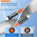 5A 100W Type-C to Type-C Cable Fast Charging Data Transmission Tinned Copper Core Line 1M/2M Long for iPhone 15 15 Plus for Xiaomi 14pro for Huawei Mate60 Pro for Samsung Galaxy S24