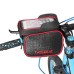 6.2" Mobile Phone Bicycle Front Bag Frame Case Tube Touch Screen Bilateral Bag