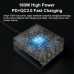 868H 160W 5-Port USB PD Charger Dual USB-A QC3.0+Dual PD65W Type-C+65W Type-C PD3.0 with 15W 10W 7.5W 5W Wireless Fast Charger for iPhone 14 14Pro 14Pro Max for Huawei Mate50 for Samsung Galaxy S23 for Xiaomi 13pro