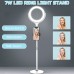 8 Inch  96PCS LED Ring Light Dimmable Stand Kit  for Makeup Live Smart Phone / Camera