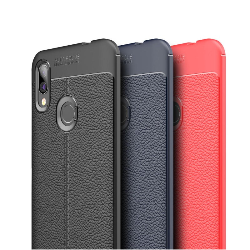 Bakeey Anti-fingerprint Litchi Silicone Soft Protective Case for Xiaomi Redmi 7/ Redmi Y3 Non-original