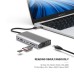 Bakeey FX14W 13 in 1 USB-C Hub Docking Station Adapter with 1*PD/ 1*SD/ 1*TF/ 5*USB 3.0/ 1*HDMI/1*LAN/ 1*VHA/ 1*Audio