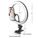 Bakeey Fill Light 10 Inch LED Ring Light Selfie Lighting Beauty Desktop Phone Holder for Live Broadcast