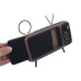 Bakeey Mini Retro TV Pattern Desktop Phone Stand Holder Lazy Bracket for Mobile Phone between 4.7 inch to 5.5 inch