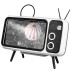 Bakeey Mini Retro TV Pattern Desktop Phone Stand Holder Lazy Bracket for Mobile Phone between 4.7 inch to 5.5 inch