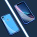 Bakeey Plating Magnetic Adsorption Metal Tempered Glass Protective Case for iPhone XS MAX XR X for iPhone 7 6 6S 8 Plus SE 2020 Back Cover