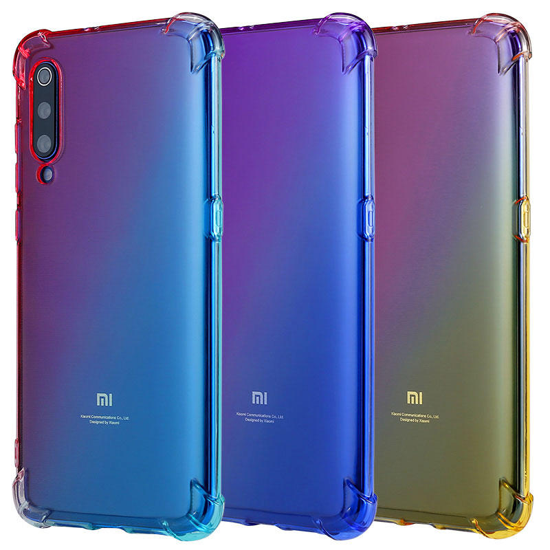 Bakeey Xiaomi Mi9 Gradient Shockproof Soft TPU Protective Case