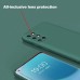 Bakeey for OnePlus 8T Case Smooth Shockproof with Lens Protector Soft Liquid Silicone Rubber Back Cover Protective Case