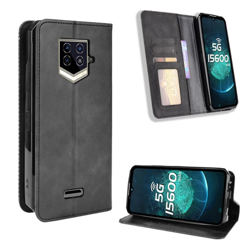 Bakeey for Oukitel WP15 Case Magnetic Flip with Multiple Card Slot Wallet Folding Stand PU Leather Shockproof Full Cover Protective Case