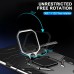 Bakeey for POCO F3 Global Version Case Armor Shockproof Magnetic with 360° Rotation Finger Ring Holder Stand PC Protective Case