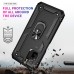 Bakeey for Xiaomi Redmi Note 10 4G/ Redmi Note 10S Case Armor Bumpers Shockproof Magnetic with 360 Rotation Finger Ring Holder Stand PC Protective Case Non-Original