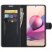 Bakeey for Xiaomi Redmi Note 10 / Redmi Note 10S Case Litchi Pattern Flip Shockproof PU Leather Full Body Protective Case