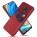 Bakeey for Xiaomi Redmi Note 9S / Redmi Note 9 Pro Case Luxury PU Leather + Cloth with Card Slot Shockproof Anti-scratch Protective Case Non-original