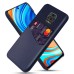 Bakeey for Xiaomi Redmi Note 9S / Redmi Note 9 Pro Case Luxury PU Leather + Cloth with Card Slot Shockproof Anti-scratch Protective Case Non-original