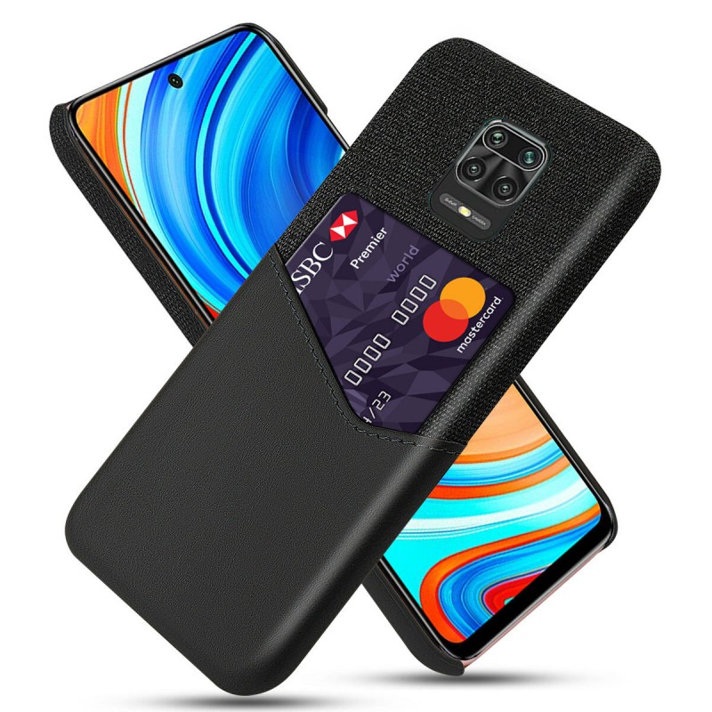 Bakeey for Xiaomi Redmi Note 9S / Redmi Note 9 Pro Case Luxury PU Leather + Cloth with Card Slot Shockproof Anti-scratch Protective Case Non-original