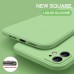 Bakeey for iPhone 12 Mini Case Smooth Shockproof with Lens Protector Soft Liquid Silicone Rubber Back Cover Protective Case