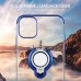 Bakeey for iPhone 12 Pro / 12 Case Plating Transparent with Ring Holder Shockproof Soft TPU Protective Case Back Cover