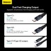 Baseus Enjoyment 33W 2-Port USB PD Car Charger Adapter Dual 33W/30W USB-C PD QC SCP FCP PPS Fast Charging for Huawei Mate50 for Samsung Galaxy S23 for Redmi K60 for Oppo Reno9