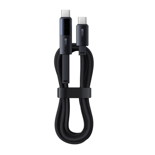 Baseus NOMOS Series PD100W Type-C to Type-C Bracket Cable Fast Charging Copper Core Line 1.5M Long for iPhone 15 15 Plus for Huawei Pura 70 Ultra for Xiaomi Civi 4 Pro for Samsung Galaxy S24