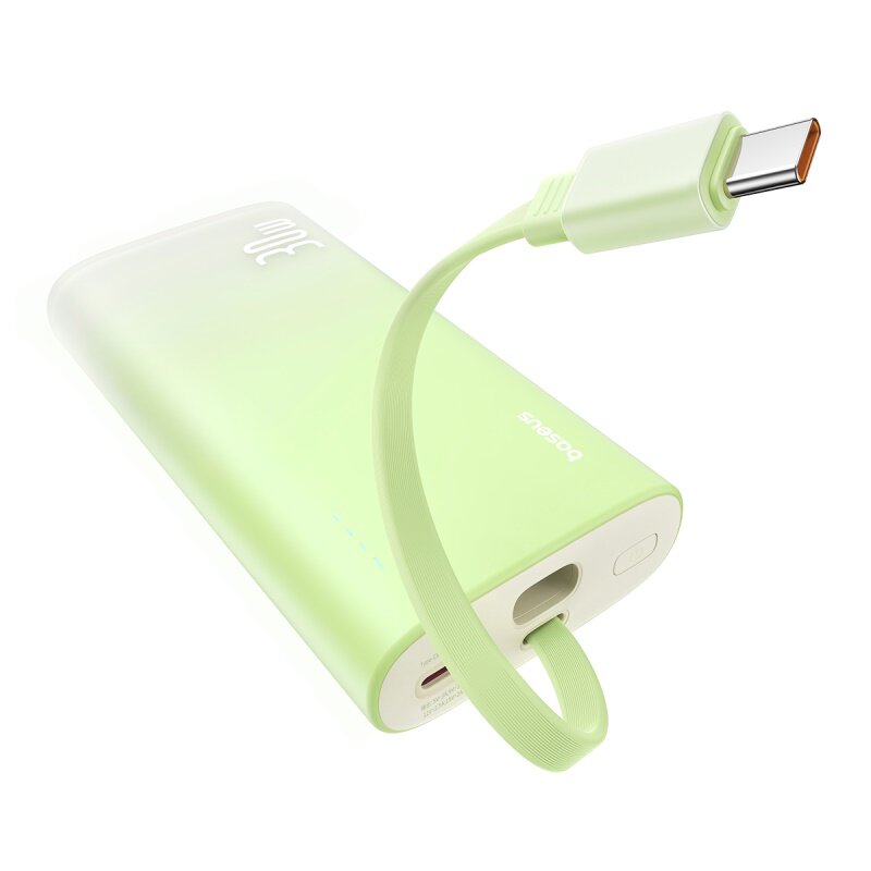 Baseus PPKDC10C 10000mAh 30W Popsicle Fast Charging Power Bank Type- C for iPhone 15 14 13 for Huawei Mate60 Pro for Samsung Galaxy S24 for Xiaomi 14pro