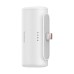 Baseus PPWCO5T 20W 17.64Wh 4900mAh Power Bank Plug-type External Battery Power Supply with 1 Input & 2 Outputs Support QC2.0 3.0 PD3.0 DCP AFC FCP SCP Fast Charging for iPhone 15 14 13 for Huawei Mate60 Pro for Samsung Galaxy S24 for Xiaomi 14pro