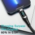 ESSAGER ES-X15 PD 20W Type-C to iP Cable Fast Charging Data Transmission TPE Core Line 1M/2M Long for iPhone13 13 Pro 13 Pro Max for iPhone14 Pro Max for iPad