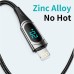 ESSAGER ES-X15 PD 20W Type-C to iP Cable Fast Charging Data Transmission TPE Core Line 1M/2M Long for iPhone13 13 Pro 13 Pro Max for iPhone14 Pro Max for iPad