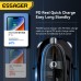 ESSAGER F712 PD33W 2-Port USB PD Car Charger Adapter USB-A+Type-C Support PPS PD3.0 PD2.0 QC3.0 QC2.0 AFC FCP HV-SCP BC1.2 DCP iP2.4A Fast Charging for iPhone 13 14 14Pro for Huawei Mate50 for Redmi K60 for Samsung Galaxy S23